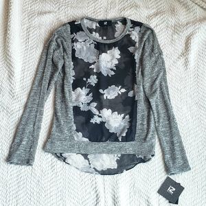 NWT - iZ Byer High-Low blouse